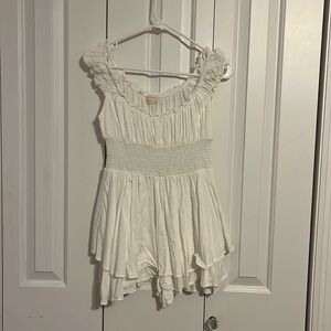White urban outfitters romper dress